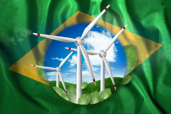 O Brasil é o país com maior potencial de produção eólica da América Latina.