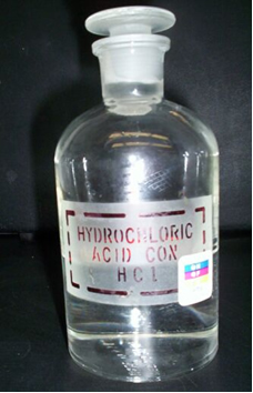Solução de ácido clorídrico
