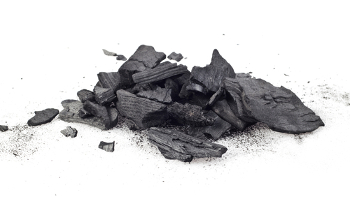 O carvão é uma forma alotrópica amorfa do carbono
