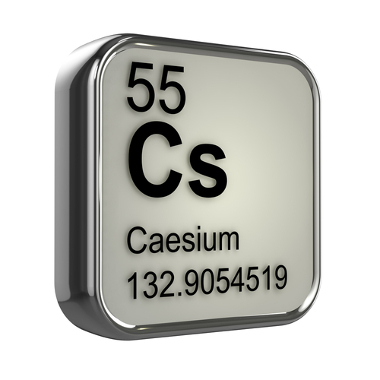 Descrição do elemento Césio na tabela periódica