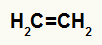 Fórmula estrutural do eteno