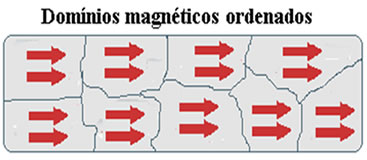 Domínios magnéticos ordenados
