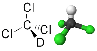 Fórmula estrutural do clorofórmio