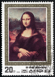 Gioconda, ou Monalisa, quadro mais célebre do pintor italiano Leonardo da Vinci.*