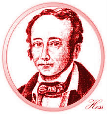 Químico suíço Germain Henri Hess, criador da Lei de Hess.