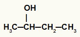 Representação geral do grupo hidroxila de um álcool