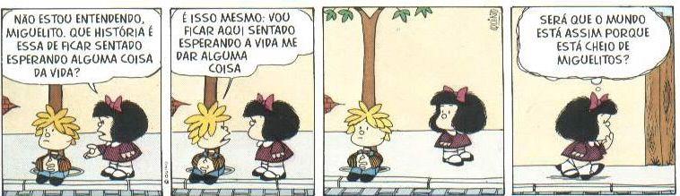 O discurso anticonformista de Mafalda continua atual e suas perguntas, em sua maioria, sem respostas