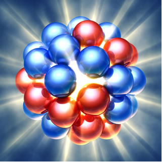 O número atômico ou número de prótons que há no núcleo atômico é o que distingue um elemento do outro