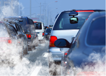 Poluição causada por veículos
