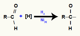 Rompimento da ligação pi na carbonila formada