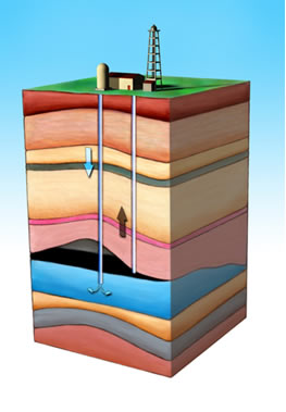 Recuperação intensificada de petróleo com injeção de vapor de água aquecido sob pressão