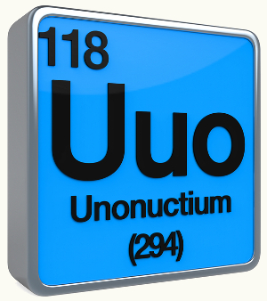 Sigla do elemento Ununóctio / Unonuctium