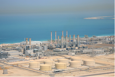 Usina de dessalinização de água em Dubai